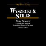 Color Science  Concepts and Methods, Quantitative Data and Formulae