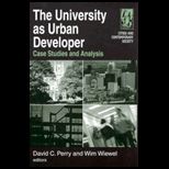 University as Urban Developer