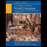 Bedford Anthology of World Literature Comp., Volume 1 and 2