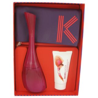 Kenzo Amour for Women by Kenzo, Gift Set   3.4 oz Eau De Parfum Spray + 1.7 oz B