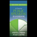 Concise Public Speaking Hanbook   With Access