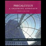 Precalculus  A Graphing Approach (Package)