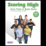 Scoring High   ITBS  Book 7