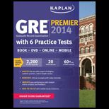 GRE Examination, 2014 Edition  Premier Program   With Dvd