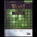 Microsoft Word 2010, Level 1 and 2   With CD