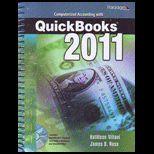 Computerized Accounting Quickbooks 2011  With 2 CDs