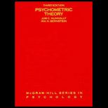 Psychometric Theory