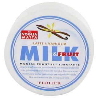 Perlier for Women by Perlier Milk & Vanilla Body Mousse 17.6 oz