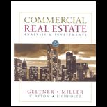 Commercial Real Estate Analysis and Investment  With CD