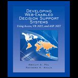 Developing Web Enabled Decision Support Systems  Using Access, VB .NET, and ASP .NET