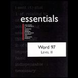 Word 97 Essentials Level II, with 3 Disk