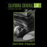 California Criminal Law Workbook