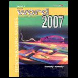 Microsoft Word 2007 Win. XP, Level 1 Package