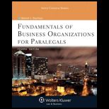 Fund of Business Organizations For Paralegals