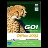 Go With Microsoft Office 2003, Brief   With CD (Custom Package)