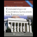 Fundamentals of Litigation for Paralegals   With CD