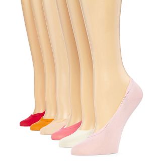 Gold Toe GoldToe Ultra Liner Socks, Cream/Pink, Womens