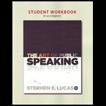 Art of Public Speaking   Student Workbook