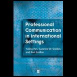 Professional Comm. in International Settings