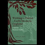 Writing Forest in Early Modern England