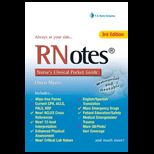 Rnotes  Nurses Clinical Pocket Guide