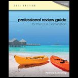 Prof. Review Guide for Cca Examination 13 Edition   With CD