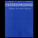 Vorsprung  Student Activity Manual