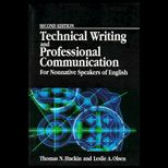 Technical Writing and Professional Communication for Non Native Speakers