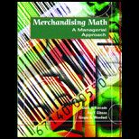 Merchandising Math  Managerial Approach