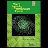 Whats Happening in the Mathematical Sciences, Volume 8