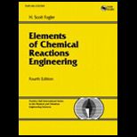 Elementary of Chemical Reaction Engineering   With 2 CDs