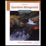 Operations Management CUSTOM PACKAGE<