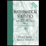 Mathematical Statistics, Vol. 1