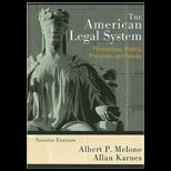American Legal System (Cloth)