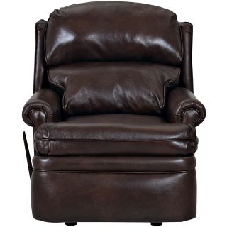 Sylvan Leather Recliner, Durango Expresso (Dark Brown)