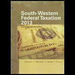 South Western Fed. Taxation 2013   With CD (Custom)