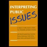 Interpreting Public Issues