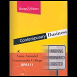 Contemporary Business  With Audio CDs (Custom)