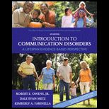 Introduction to Communication Disorders   With DVD