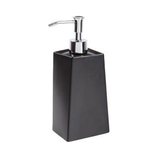 Creative Bath Products Angles Soap Dispenser, Black