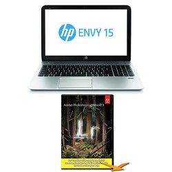 Hewlett Packard Envy 15.6 15 j175nr Notebook PC AMD Quad Core   Photoshop Light