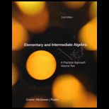 Elementary and Intermediate Algebra, Volume 2. (Custom)