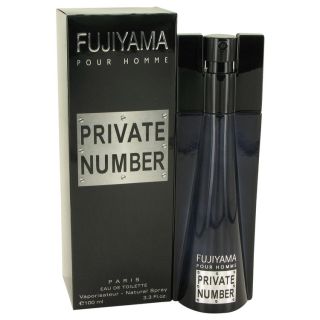 Fujiyama Private Number for Men by Succes De Paris EDT Spray 3.3 oz