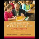 Assessment in Special Education