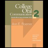 College Oral Communication 2   With CD