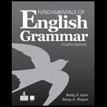 Fundamentals of English Grammar Without Answer Key   With CD and Card