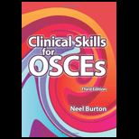 Clinical Skills for OSCEs