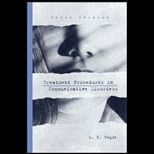 Treatment Procedures in Communication Disorders