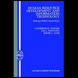 Human Resource Development and Information Tech.