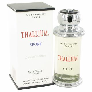 Thallium Sport for Men by Parfums Jacques Evard EDT Spray (Limited Edition) 3.4